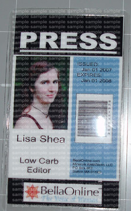 BellaOnline Press Pass